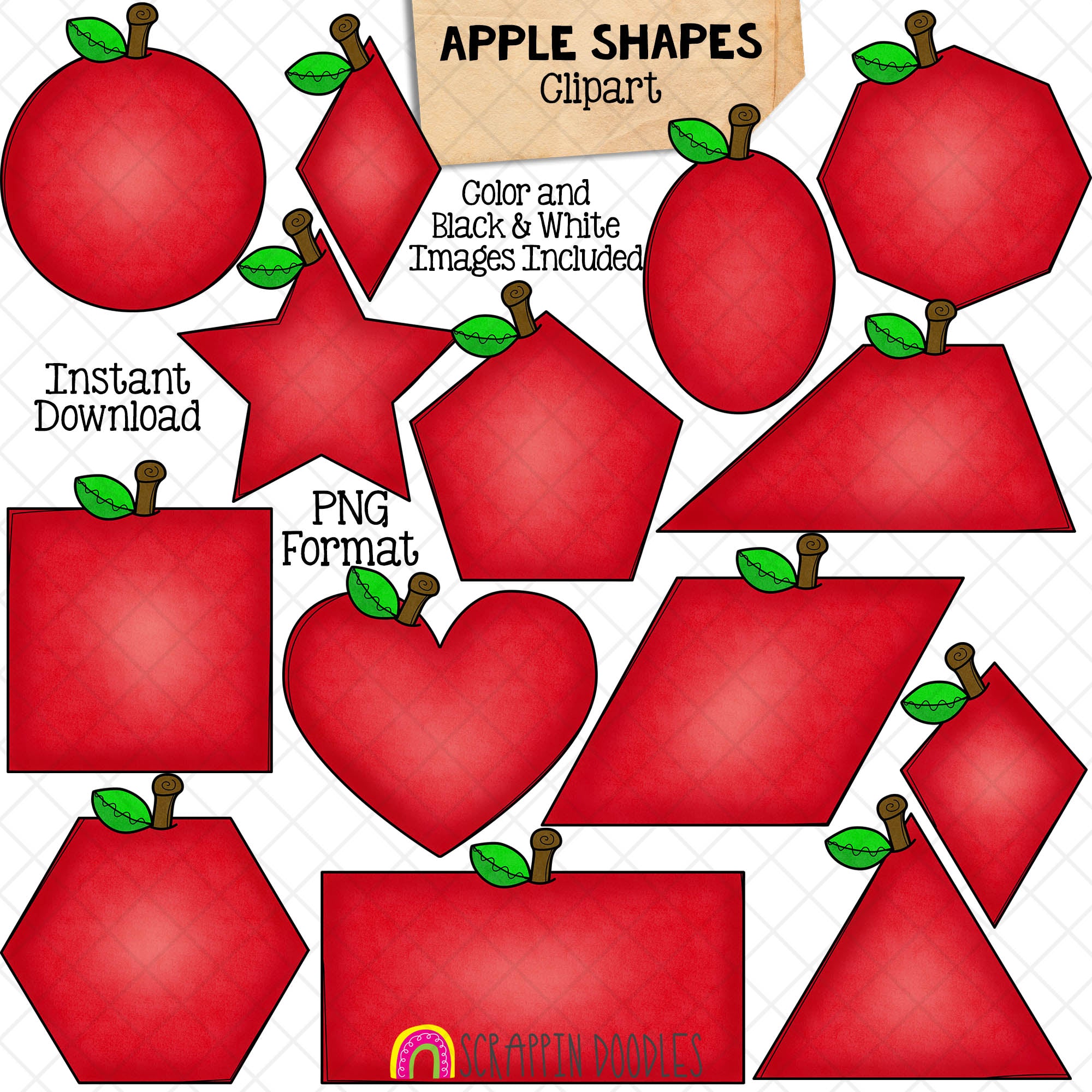 Shapes Clip Art Real Life Rectangle Shapes Clipart Geometric Shapes 3D  Shape Clipart Math Clipart Shape Graphics 2D Shapes 