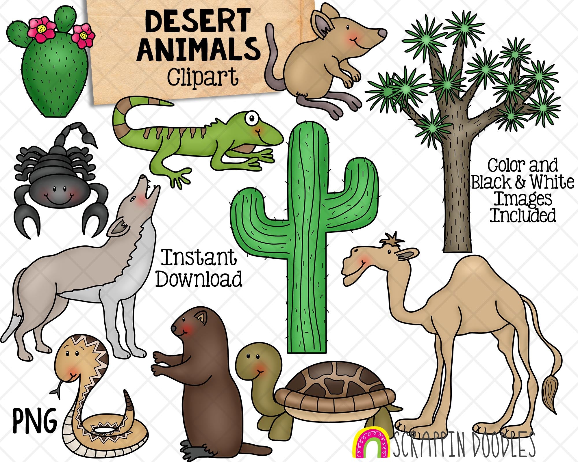 animals clipart for kids