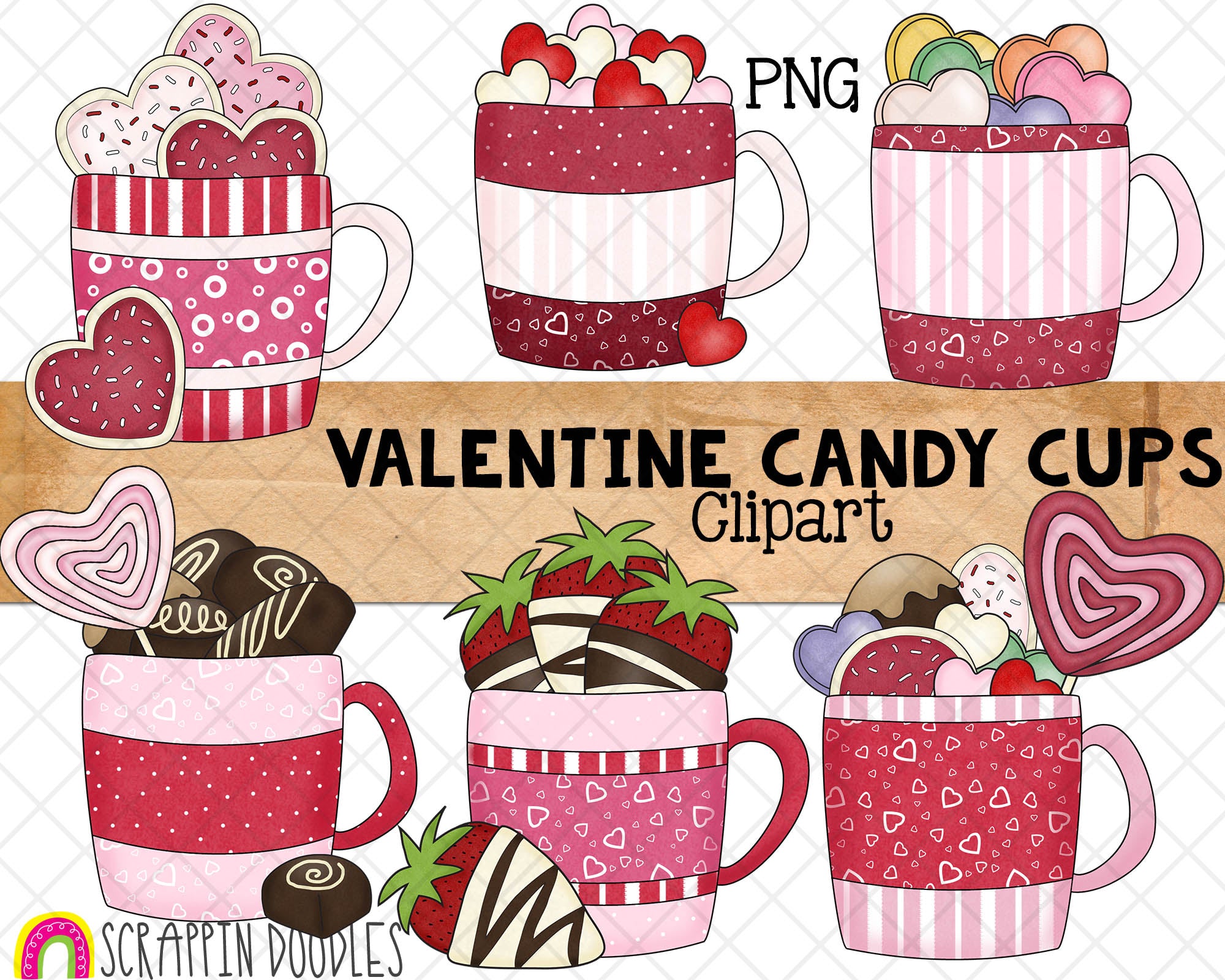 Valentine Treat Cups
