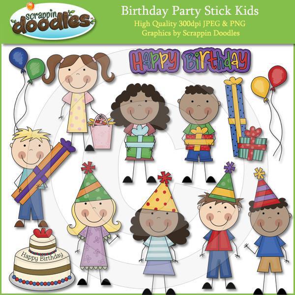 birthday party clip art png
