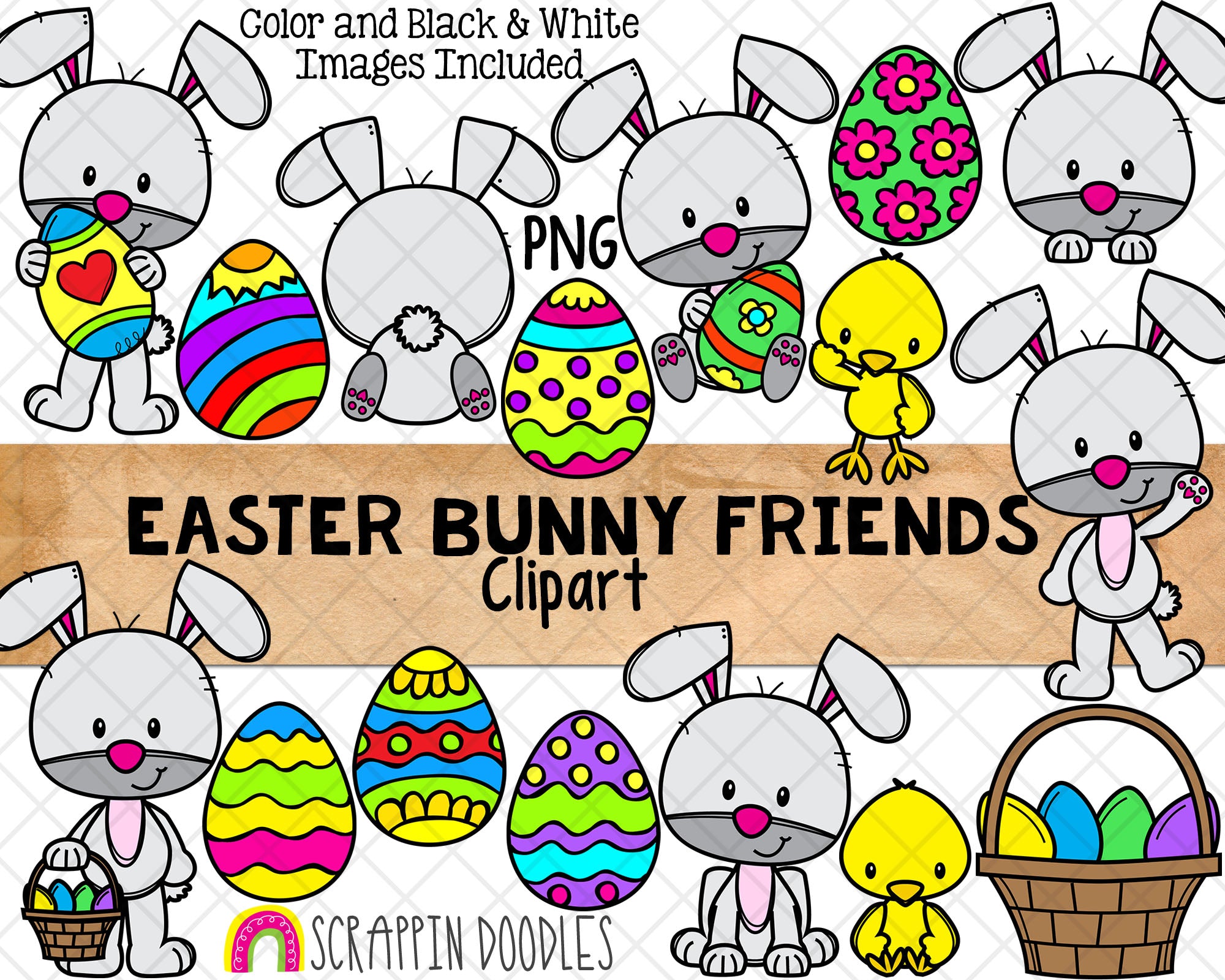 happy easter bunny clip art