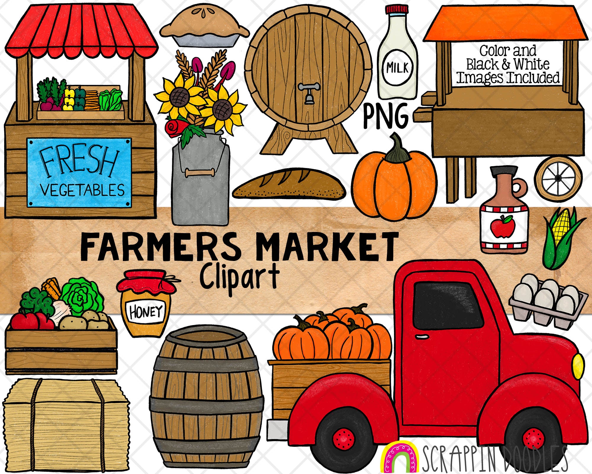farmers market clip art