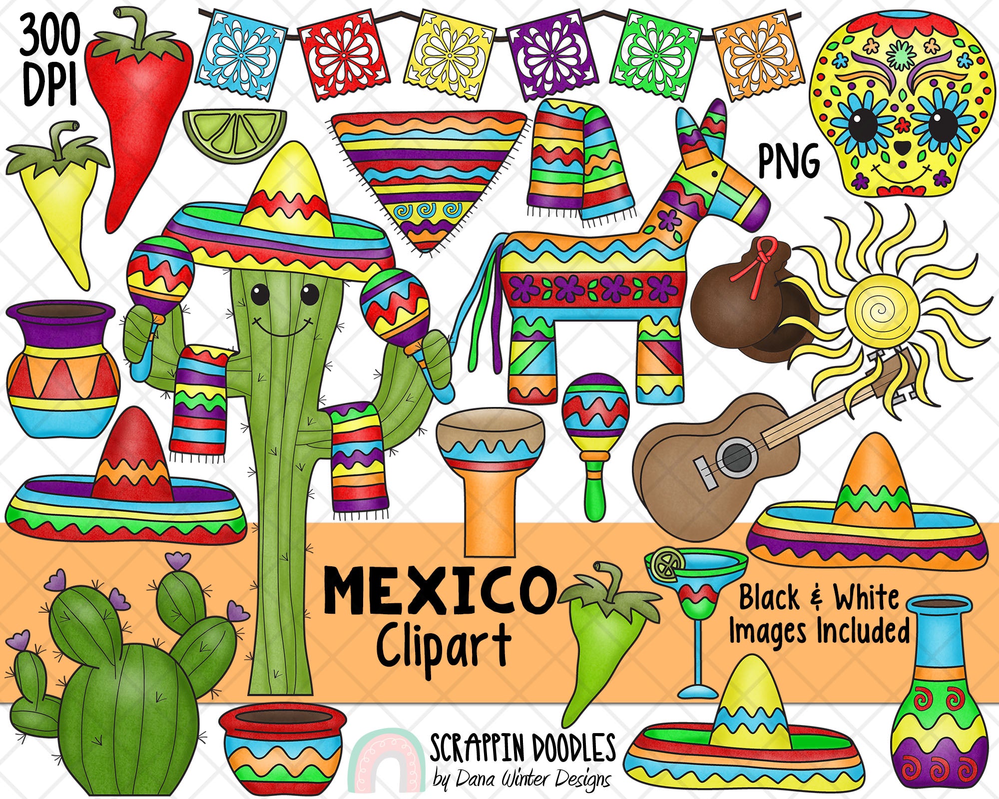 mexican cactus clip art