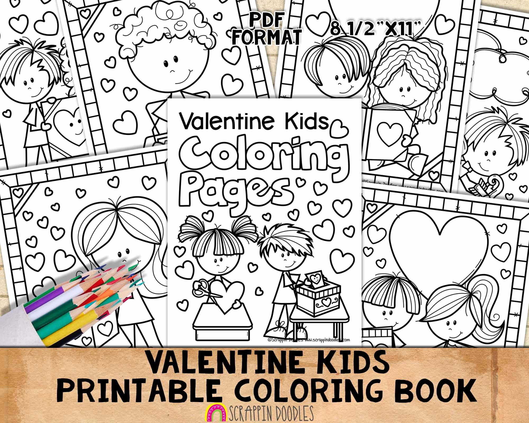 Coloring Book Cover Coloring Page