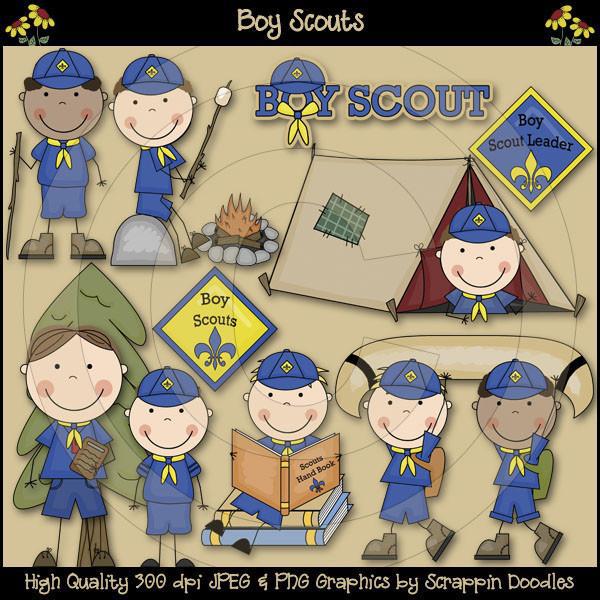 cub scout cartoon clip art