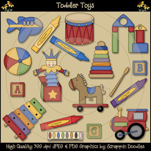 toddler toys clip art