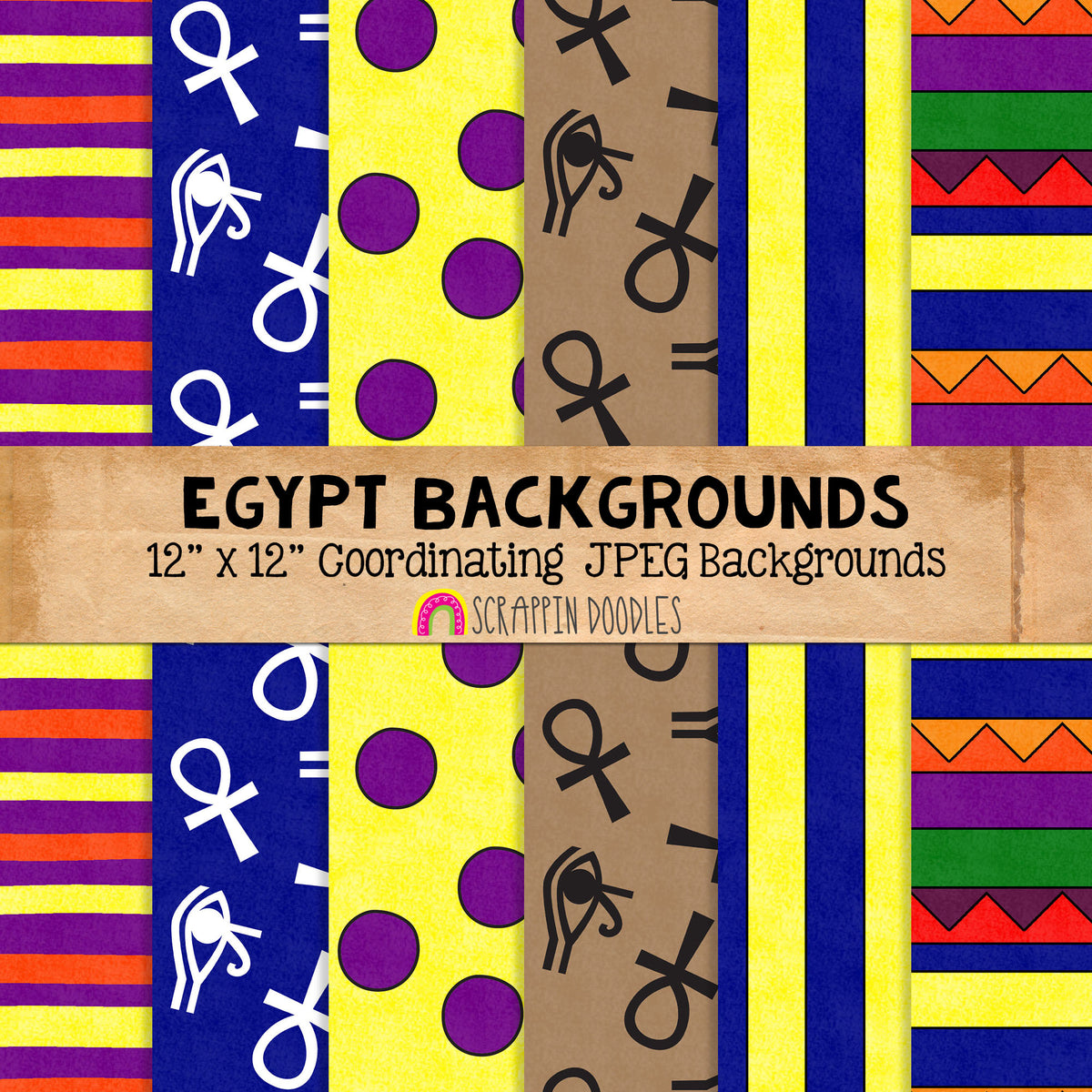 Egypt ClipArt - Egyptian Graphics - Pharaoh - Mummy Tomb - Commercial Use PNG