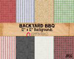 BBQ ClipArt -Barbecue Clipart - Picnic Clipart - Backyard Cookout -Grill Party Food