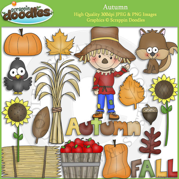 Autumn - Fall Seasonal Clip Art