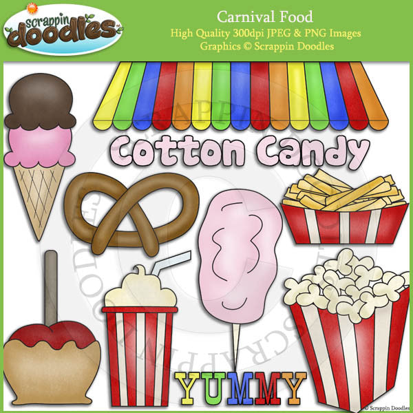 Carnival Food Clip Art