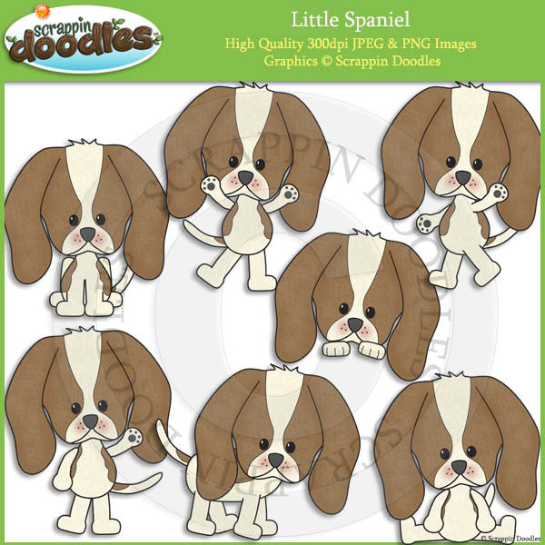 Little Spaniel Clip Art