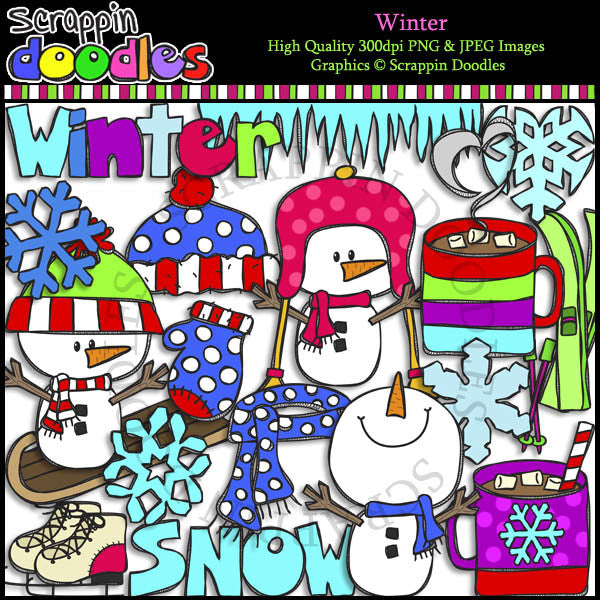 Winter Clip Art Commercial Use