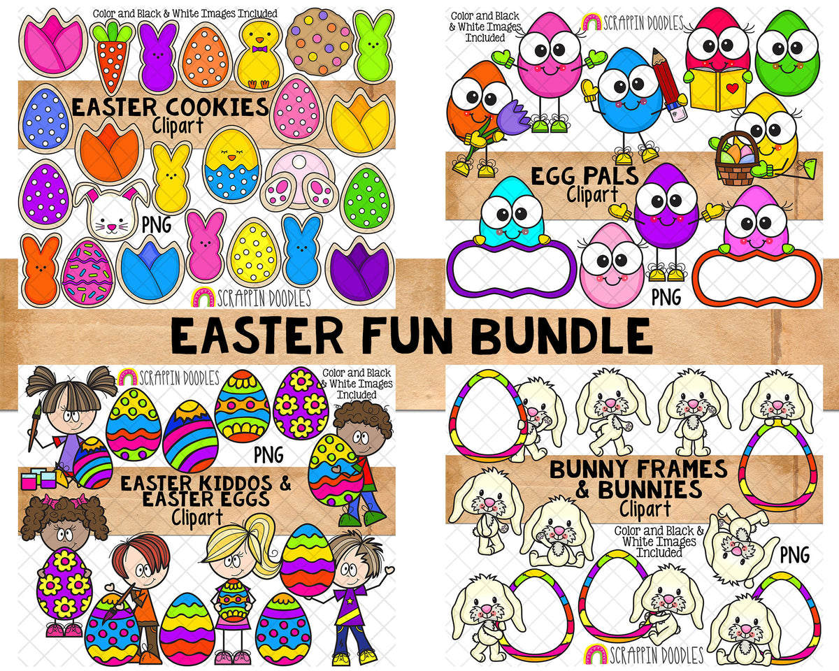 Easter Fun ClipArt Bundle