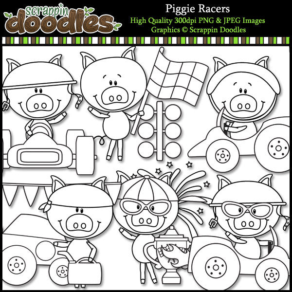 Piggie Racers