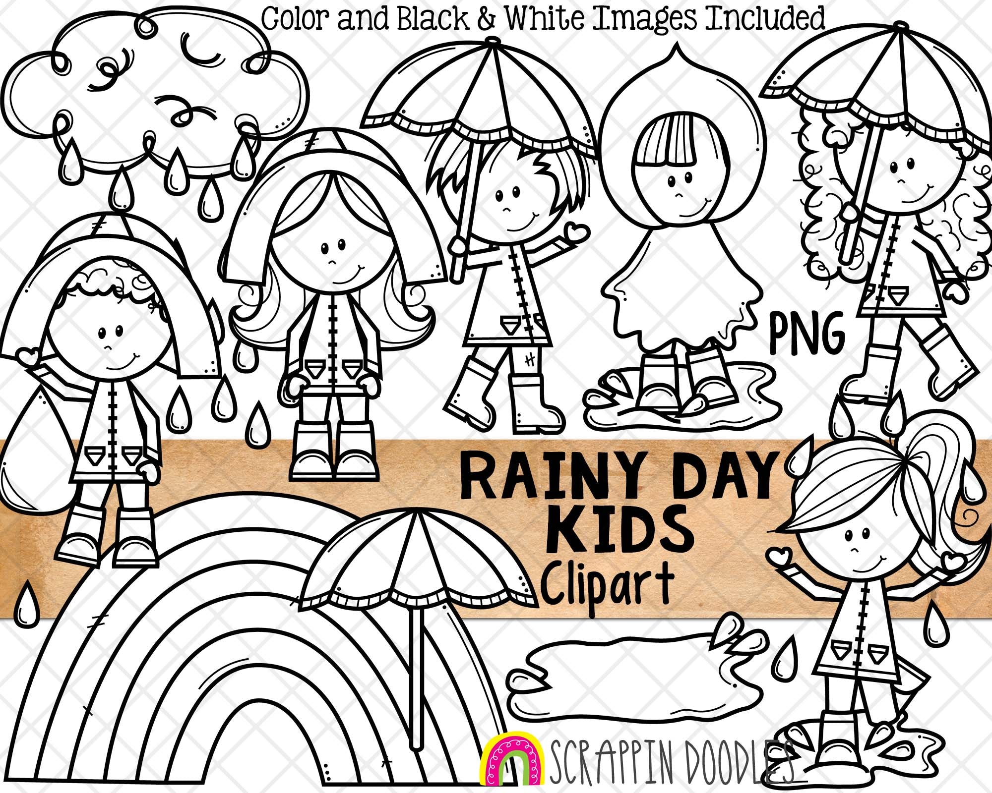 rainy day clipart