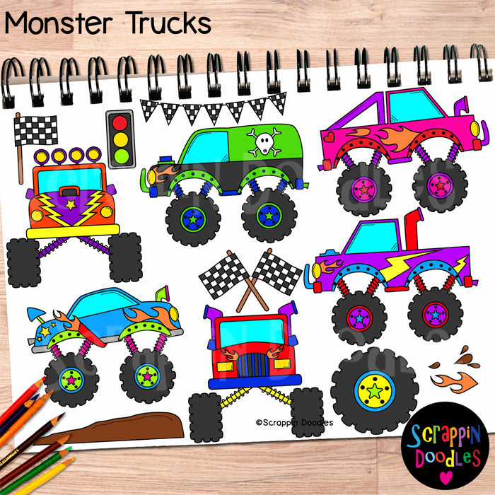 Monster Truck Clip Art