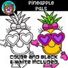 Pineapple Pals Clip Art