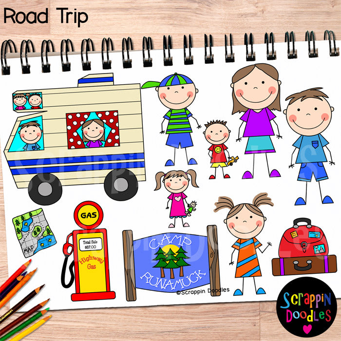 Road Trip Clip Art