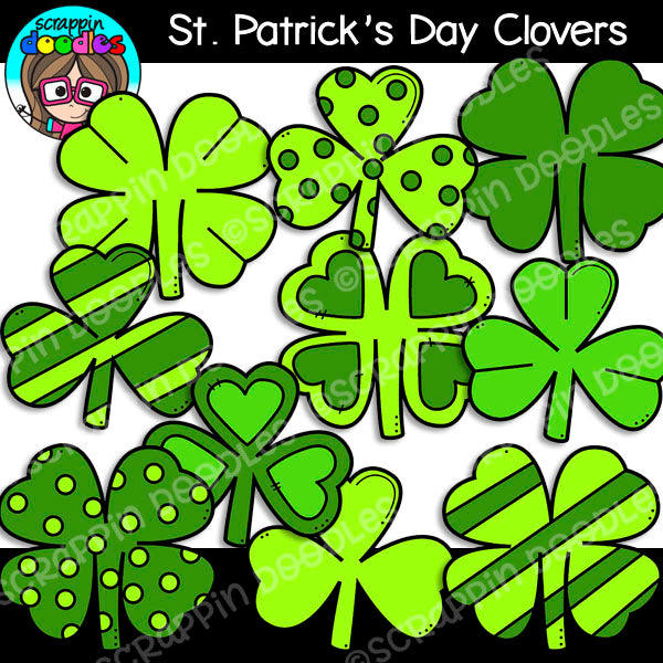 St Patrick's Day Clovers