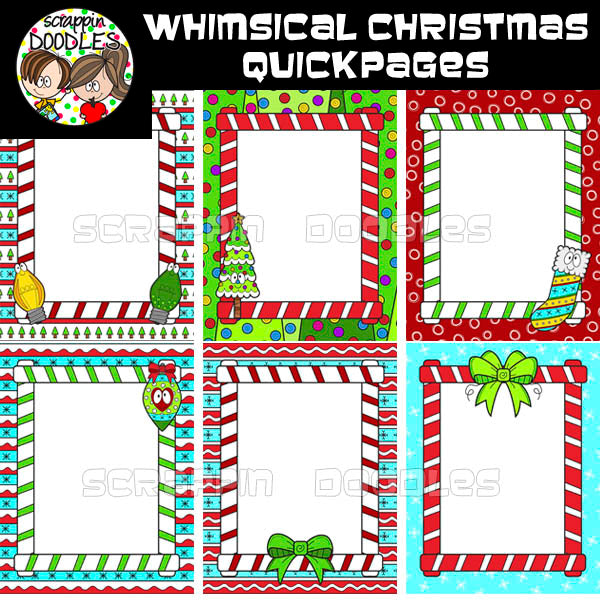 Whimsical Christmas BUNDLE {34.00 Value - 168 Graphics}