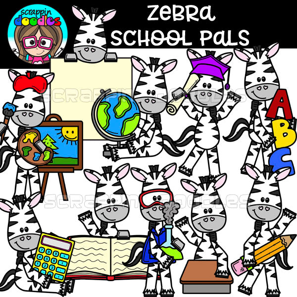 Zebra School Pals