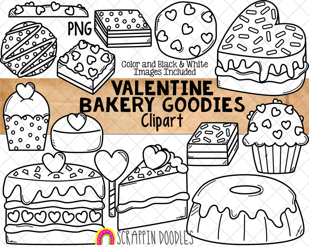 Valentine Clip Art Bundle #1 {$18.50 Value}